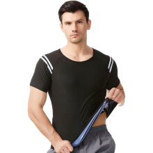 Mens Sauna Suit Heat Trapping Body Shaper Waist Trainer Shapewear For Exercise And Fitness Men Weight Loss