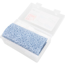 1Set Wit Plastic Watersticker Hydraterende Box Met Spons
