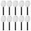 10Pcs Handheld Magnifying Glass With Plastic Handle For Kids Science 1