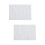 2St Plastic Sneeuwveld Mat Voor Creatieve DIY Modelbouw 9