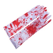 One Pair Bloody Gloves For Halloween Cosplay Decor