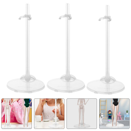 10 Stuks Plastic Poppenstandaard Houders 2