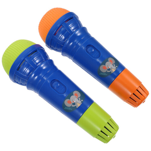 2 Pièces Microphones Pour Enfants Accessoires Éducatifs 1
