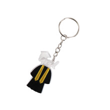 Elegant Graduation Hat Bag Charm Perfect-Bachelor is uniform