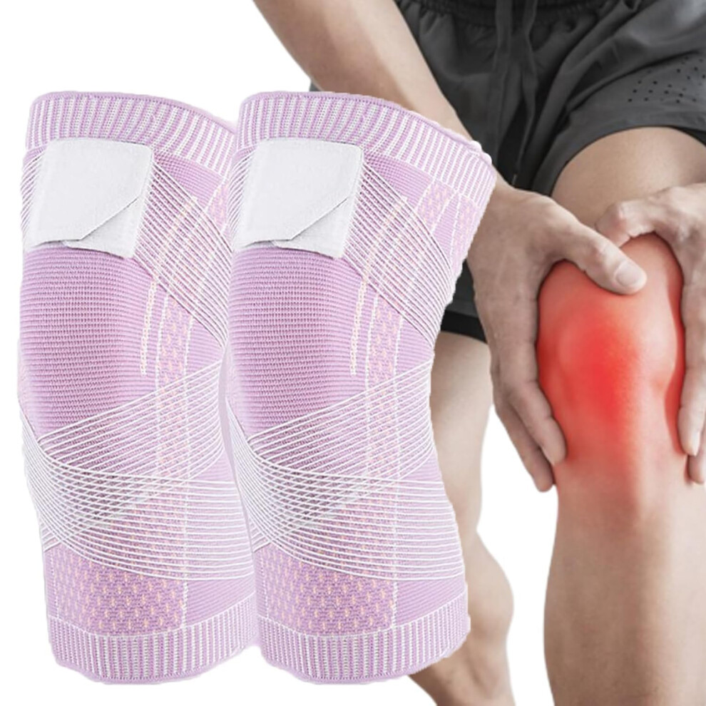Knee Pain Brace Adjustable 3D  Elasticity Knee Support Arthritis Pain Relief Breathable Material