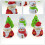 12Pcs Xmas Themed Pull Back Playthings Ornaments 4