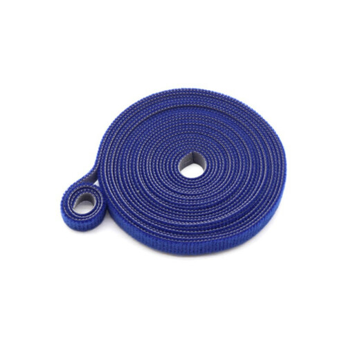User Friendly Nylon Plant Support Tie Rings Fastener-Blue 2M