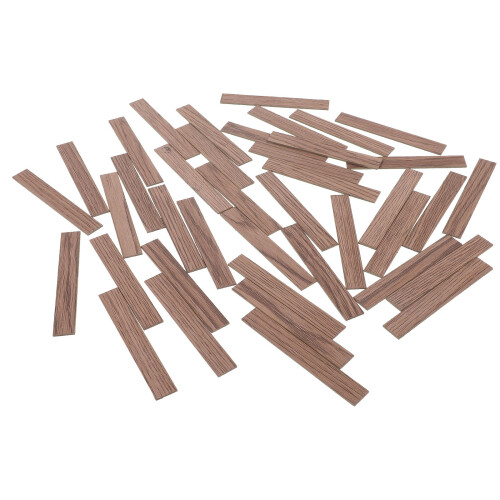 200 Pièces Parquet Miniature Imitation Grain De Bois Pour Maison Mini