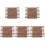 200 Pièces Parquet Miniature Imitation Grain De Bois Pour Maison Mini 4