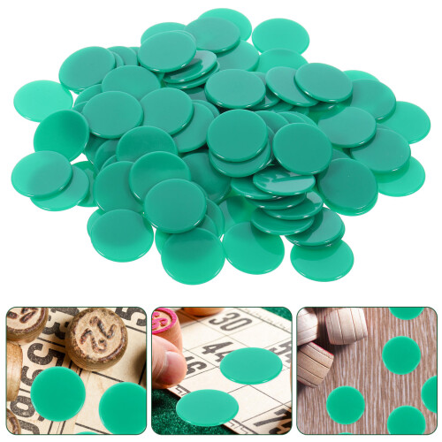 100 Pièces Jetons De Marqueurs Comptage Poker Jeu Société 2