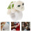 2Stück Animal Theme Snap Armband Plüsch Schildkröte 5
