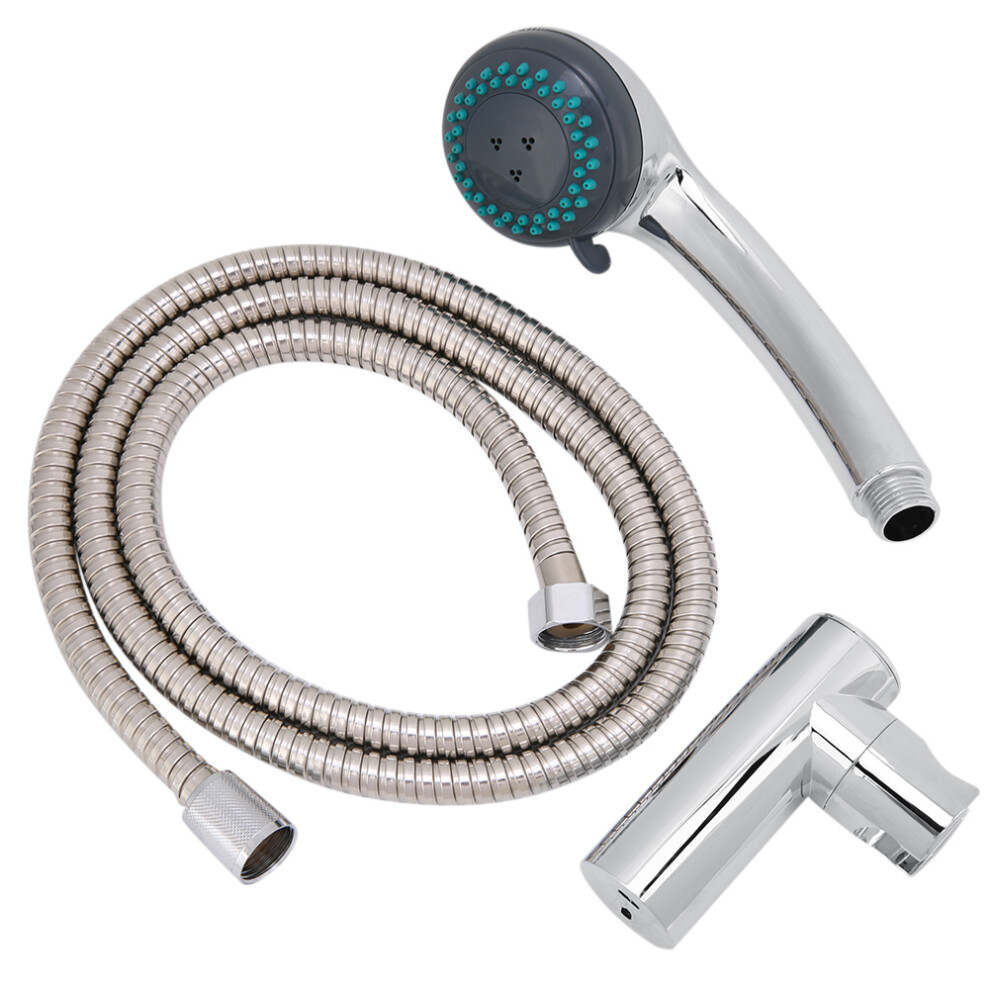 Flexible Hose Shower Replacement, Leak-Proof Construction With Universal Compatibility, Solid Brass Connectors And Kink-Free Design, Elegant Finish St 9060116755745