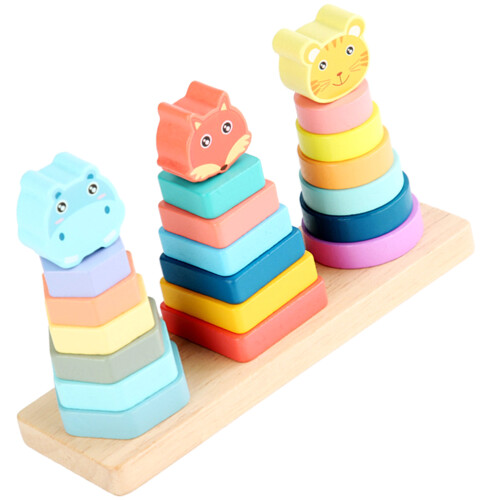 Set Impilabili A Forma Animale Per Bambini 1