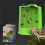 Suction Cup Reptiles Feeder ABS Corner Feeding Dish For-L 6