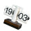 Battery Operated Digital Turn Page Clock with Easy Time-D 1