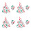 4 Sets Kerst Pop Accessoires Schort Chef Voor Verkleedspel 8