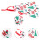 4 Sets Kerst Pop Accessoires Schort Chef Voor Verkleedspel 11