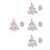 4 Sets Kerst Pop Accessoires Schort Chef Voor Verkleedspel 5