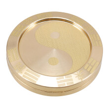 Metal Fidget Slider Lyckocoins Messing Avspänningsleksak
