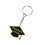 Charming Academic Caps Keepsake Key Chain-Graduation hat 1