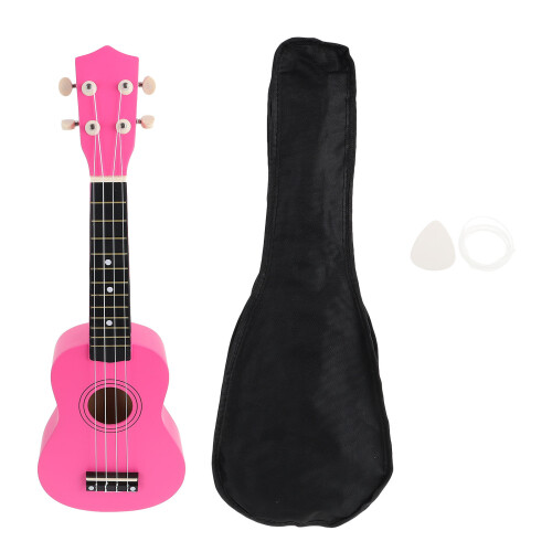 Conjunto De Ukulele Acústico 4 Para Crianças Iniciantes