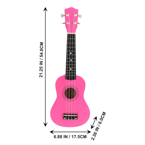 Conjunto De Ukulele Acústico 4 Para Crianças Iniciantes 1