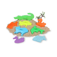 12 Unidades Moldagem Praia Com Animal Geométrico