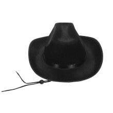 Non-Vävd Tyg Cowboyhatt Med Justerbar Rep För Fester