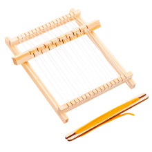 1 Set Kinder Weefmachine Diy Weefgetouw Educatief Speelgoed