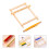 1 Set Kinder Weefmachine Diy Weefgetouw Educatief Speelgoed 2