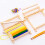 1 Set Kinder Weefmachine Diy Weefgetouw Educatief Speelgoed 7