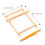 1 Set Kinder Weefmachine Diy Weefgetouw Educatief Speelgoed 8