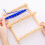 1 Set Kinder Weefmachine Diy Weefgetouw Educatief Speelgoed 6