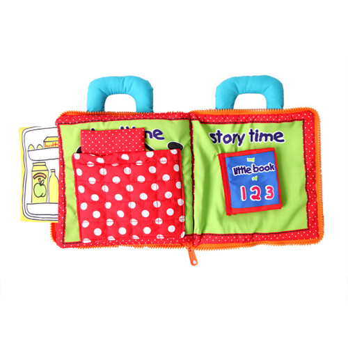 First Cloth Books Fabric Toys For Infant Bear Intelligence Development