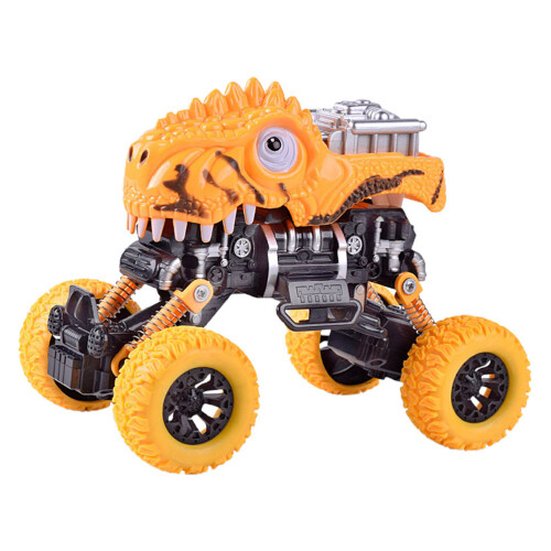 Large Dinosaur Pull Back Friction Powered Car Toy For Children