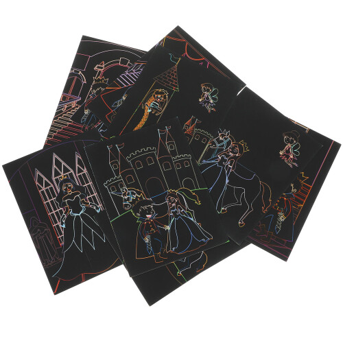 Scratch Paper For Kids, Scratch Off Sheets For Children 2