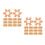 100 Pcs Artificial Mini Bread Resin Craft For DIY Kitchen Decoration 7