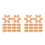 100 Pcs Artificial Mini Bread Resin Craft For DIY Kitchen Decoration 9