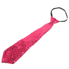 Rosy Sequin Tie For Street Dance And Stage Performance