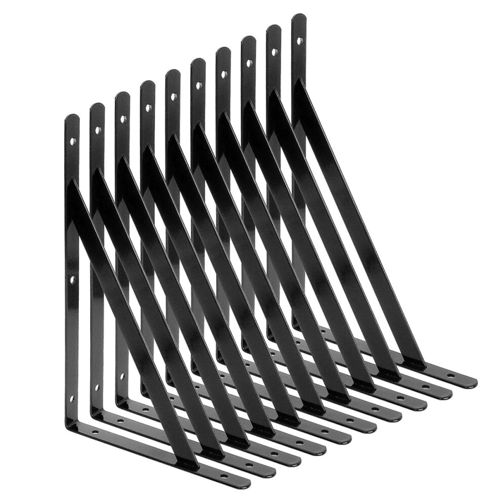 Triangle L Brackets, The Elegant And Rust-Proof Choice For Your Shelving Solutions, Combining Strength With Easy Clean-Up 9060116822942