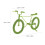 4Pcs Mini Bicycle And Tiny House Model Decor Accessory 11
