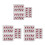 9 Sets Bloed Capsules Halloween Make-up Wasbaar 10