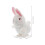 Wind Up Hase Kuscheltier Springender Stecktier Osterkorb Füller 2