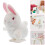 Wind Up Hase Kuscheltier Springender Stecktier Osterkorb Füller 10