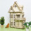2St 3D Voor Volwassenen Creatief Huis Model Multi Kleur 10
