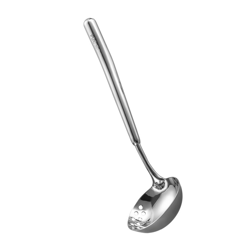 Kitchen Strainer Spoon 304Stainless Steel Skimmer Soup Spoon 7751000446482
