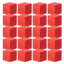 30Stk Quadratische Holzwürfel Für Diy Bastelarbeiten Und