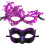 Sophisticated Masquerades Mask Distinctive-purple suit 1