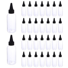 30Stk 60Ml Transparente Pigmentspenderflasche Leere Behälter
