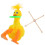 Cute Eend Speelgoed Voor Kinderen Interactieve Trekkoord Pop 1